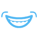 Orthodontics light blue